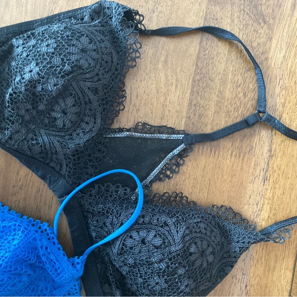 PINK Victorias Secret bralettes, both sized medium. Very gently used. - Picture 2 of 6